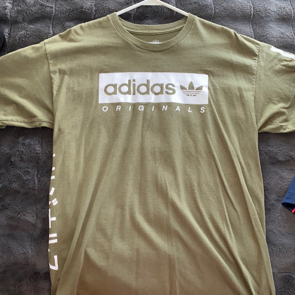 Adidas Originals Olive Green T-Shirt